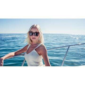 Stylish I-SEA Women's Sunglasses with Polarized Lenses