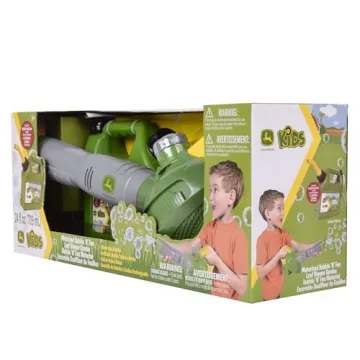 John Deere Bubble Leaf Blower Toy for Outdoor Fun