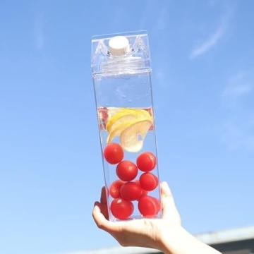 Fanovo Leakproof Milk Carton Water Bottles - 3 Pack