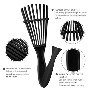 Detangling Brush for 3a to 4c Textured Hair