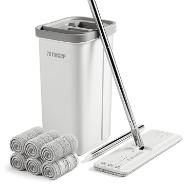 JOYMOOP Mop and Bucket with Wringer Set for Easy Cleaning and Maintenance