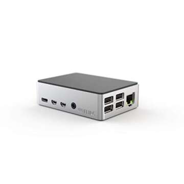 Flirc Raspberry Pi 4 Case (Silver)
