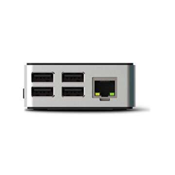 Flirc Raspberry Pi 4 Case (Silver)
