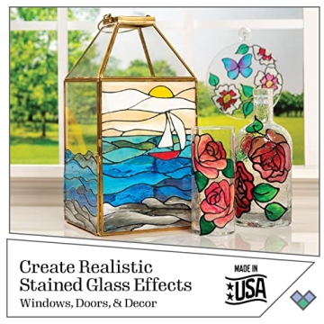 Gallery Glass Craft Paint Set - Vibrant Colors for All Ages