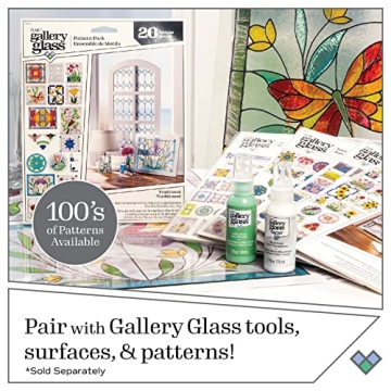Gallery Glass Craft Paint Set - Vibrant Colors for All Ages