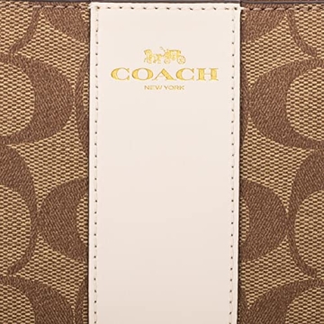 Coach Signature Women PVC Wristlet - Stylish & Functional
