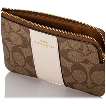 Coach Signature Women PVC Wristlet - Stylish & Functional
