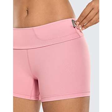 Comfortable High Waist Yoga Biker Shorts for Women