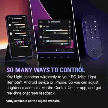 Elgato Key Light Pro Wi-Fi Studio Light for Creators