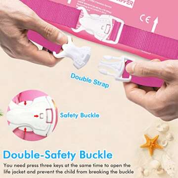 Chriffer Kids Swim Vest Life Jacket for Safe Fun