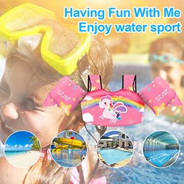 Chriffer Kids Swim Vest Life Jacket for Safe Fun