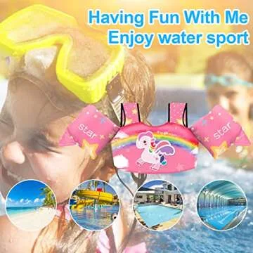 Chriffer Kids Swim Vest Life Jacket for Safe Fun