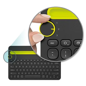 Logitech K480 Bluetooth Multi-Device Keyboard for Tablets
