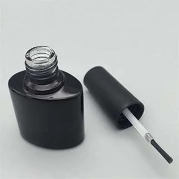6Pcs 10ML Nail Polish Bottles with Funnels for DIY