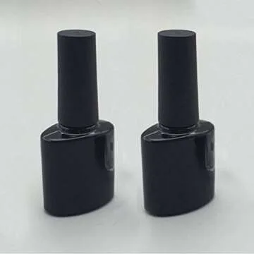 6Pcs 10ML Nail Polish Bottles with Funnels for DIY