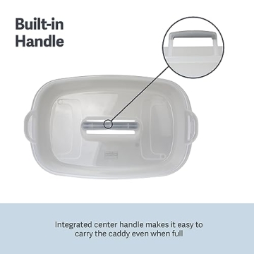 Casabella 1.5-Gallon Cleaning Caddy for Supplies Storage