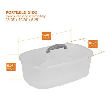 Casabella 1.5-Gallon Cleaning Caddy for Supplies Storage