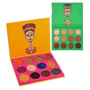 The Nubian By Juvias Bundle Set for Vibrant Eyeshadow Shades