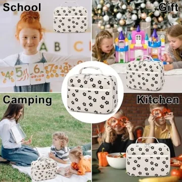 Bluboon Insulated Kids Lunch Bag for School & Picnics