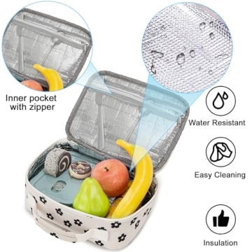 Bluboon Insulated Kids Lunch Bag for School & Picnics