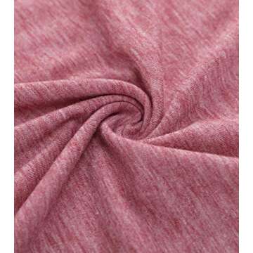 MAIHUN LGBT Pride Shirt Rainbow Lips Casual Tee for Women