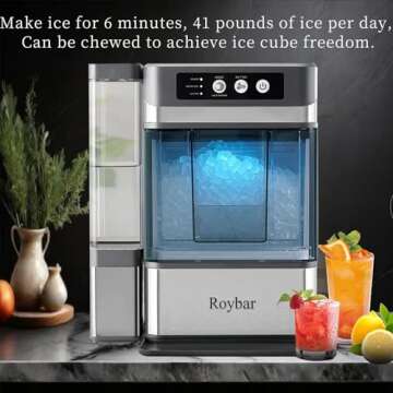Large Capacity Self-Cleaning Portable Ice Maker