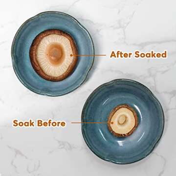 ONETANG Natural Dried Shiitake Mushrooms - Premium Flavors |AAA Grade Extra Dry Mushrooms for Soups, Sauces, Pasta and Risotto, Rehydrate Quickly, All Natural & Vegan | 16 Oz