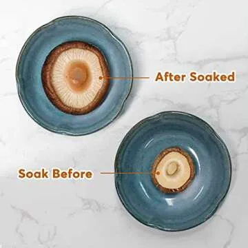 ONETANG Natural Dried Shiitake Mushrooms - Premium Flavors |AAA Grade Extra Dry Mushrooms for Soups, Sauces, Pasta and Risotto, Rehydrate Quickly, All Natural & Vegan | 16 Oz