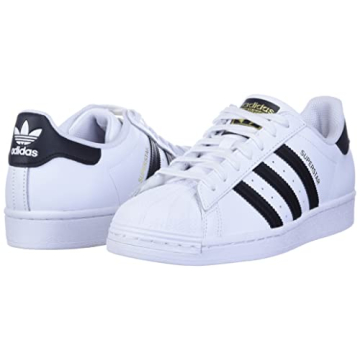 Adidas Originals Women's Superstar Sneaker in White and Black