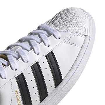 Adidas Originals Women's Superstar Sneaker in White and Black