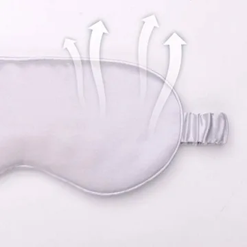 YANSER Luxury Silk Sleep Mask for Ultimate Comfort