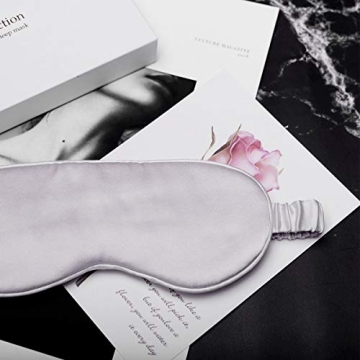 YANSER Luxury Silk Sleep Mask for Ultimate Comfort