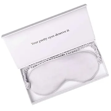 YANSER Luxury Silk Sleep Mask for Ultimate Comfort