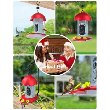 DOCOON Hummingbird Feeder Camera Ideal for Bird Lovers