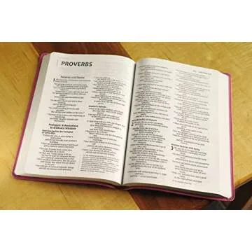 NIV, Value Thinline Bible, Large Print, Leathersoft, Pink, Comfort Print