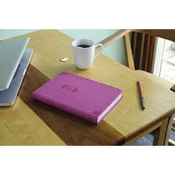 NIV, Value Thinline Bible, Large Print, Leathersoft, Pink, Comfort Print