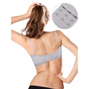 Comfortable 3 Piece Mini Camisole Bras in Essential Colors