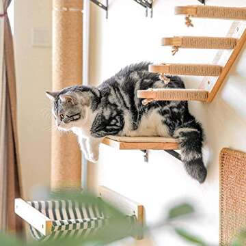 FUKUMARU Cat Wall Shelves - Stylish and Durable Solution