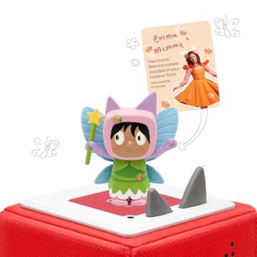 Tonies Fairy Creative Audio Character - Record and Upload up to 90 Minutes of Your Own Stories and S...