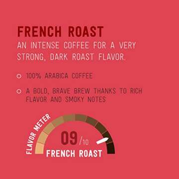 Happy Belly Dark Roast Coffee Pods for Keurig 100 Count