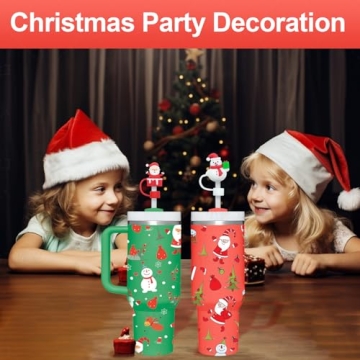 Charming 10mm Straw Covers for Stanley 40oz Cups