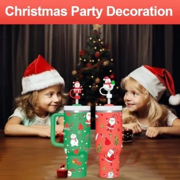 Charming 10mm Straw Covers for Stanley 40oz Cups