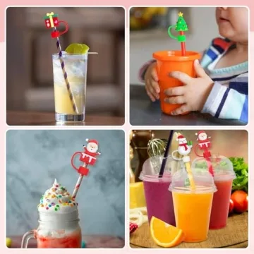 Charming 10mm Straw Covers for Stanley 40oz Cups