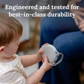 Yogasleep Hushh 2 Portable Sound Machine For Baby and Kids, Backlit Buttons & Night Light, More Durability, 6 Soothing Natural Sounds, Easy To Use Timer, Volume Control & Toddler Lock, Noise Canceling