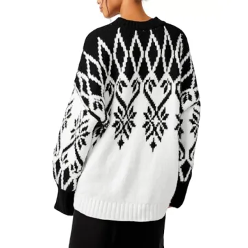 Trendy Saodimallsu Fall Knit Sweater for Women