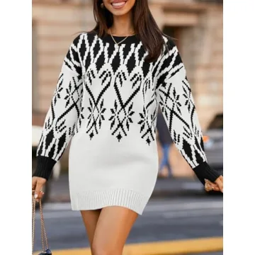 Trendy Saodimallsu Fall Knit Sweater for Women