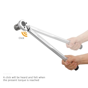 Amazon Basics Click Torque Wrench for Precision Torque