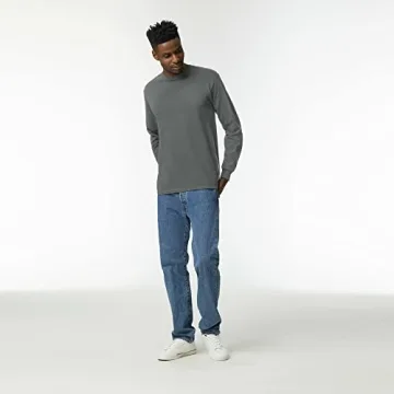 Gildan Cotton Long Sleeve T-Shirt 3-Pack Large