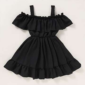 Charming Toddler Summer Dress in Vibrant Colors