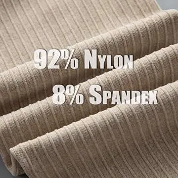 Workout Sets for Women 2 Piece Long Sleeve Seamless Crop Tops Gym Clothes Outfit